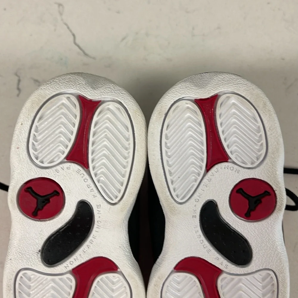 Jordan 13 Retro Low Very Berry (TD) Kids Black & Red Sneakers Size 7 DA8017-061